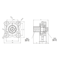 Adaptador PTO 4H - Bomba 3H